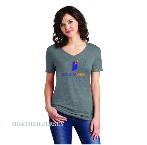 Ladies V-Neck Short Sleeve Tee