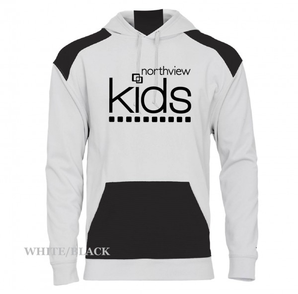 Youth & Adult Printed Wicking Fleece Hoodie - Image 2