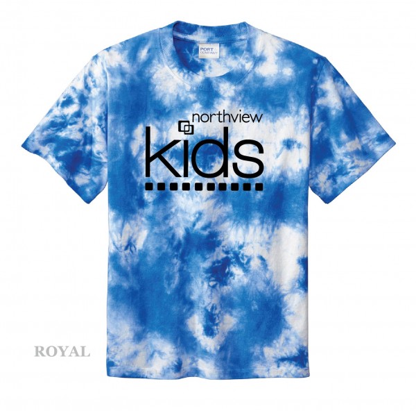 Youth & Adult Printed Tie Dye Tee