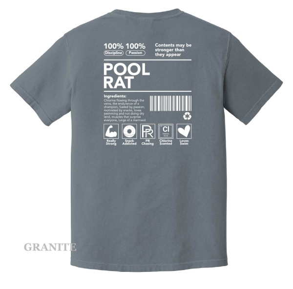 Pool Rat Comfort Color Short Sleeve Tee - Image 5
