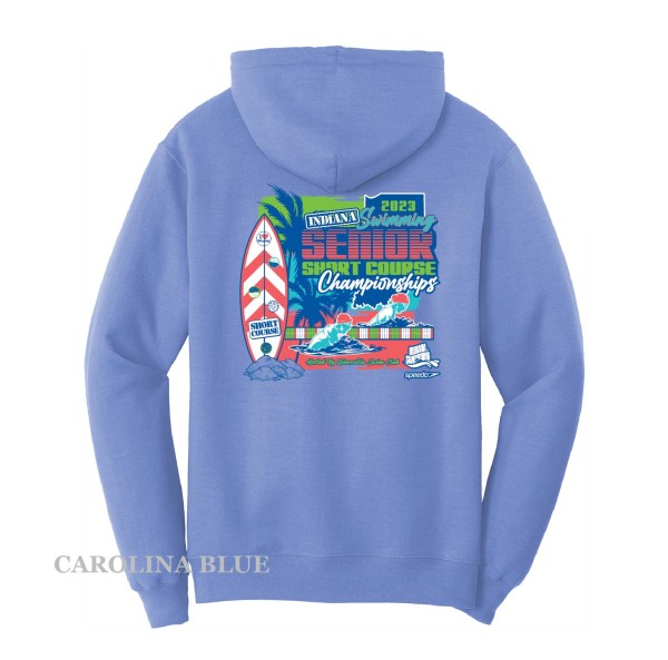 Adult Printed Fleece Hoodie - Image 2