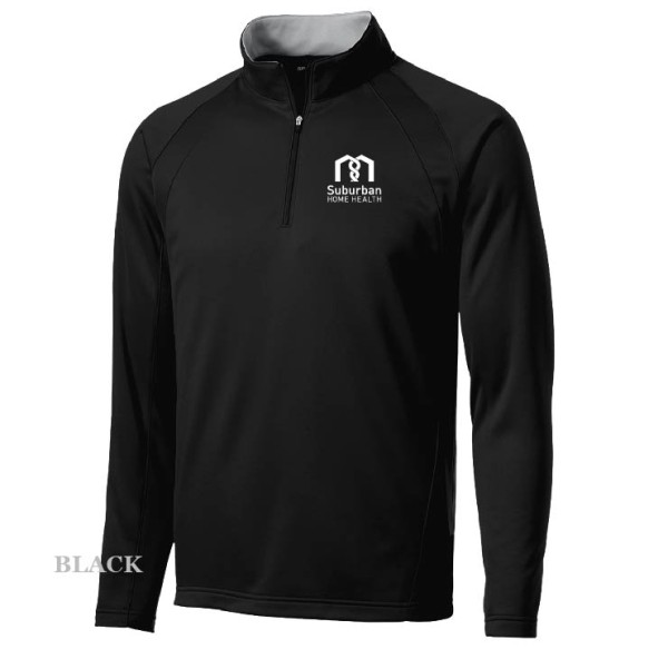 Adult Embroidered Tech Fleece 1/4-Zip Pullover - Image 2