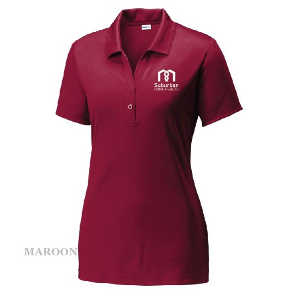 Ladies Embroidered Tech Wicking Polo - Image 10