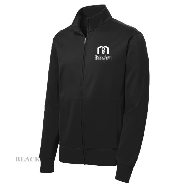 Adult Embroidered Tech Fleece Full Zip Jacket - Image 2