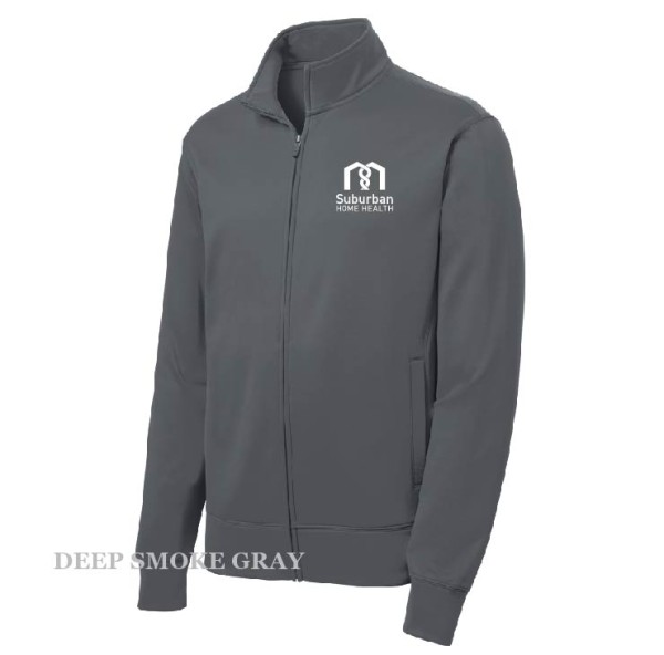 Adult Embroidered Tech Fleece Full Zip Jacket