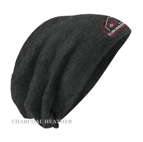 Embroidered Slouch Beanie - Image 3