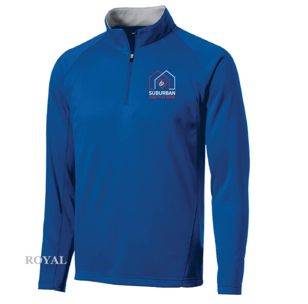 Adult Embroidered Tech Fleece 1/4-Zip Pullover - Image 5