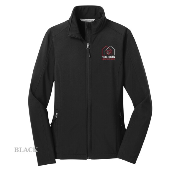 Ladies Embroidered Core Soft Shell Jacket - Image 6