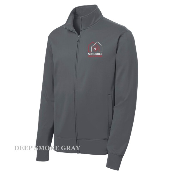 Adult Embroidered Tech Fleece Full Zip Jacket - Image 7