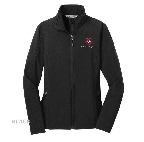 Ladies Embroidered Core Soft Shell Jacket - Image 4