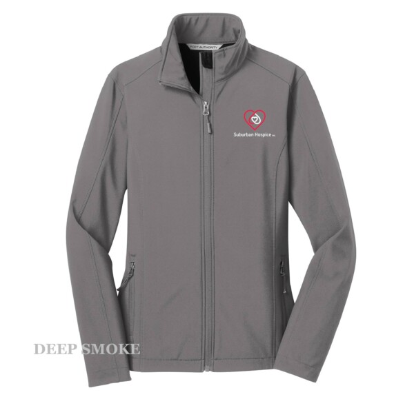 Ladies Embroidered Core Soft Shell Jacket - Image 3