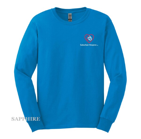 Adult Printed Decal Cotton Long Sleeve Tee - Image 5