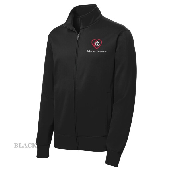 Adult Embroidered Tech Fleece Full Zip Jacket - Image 5