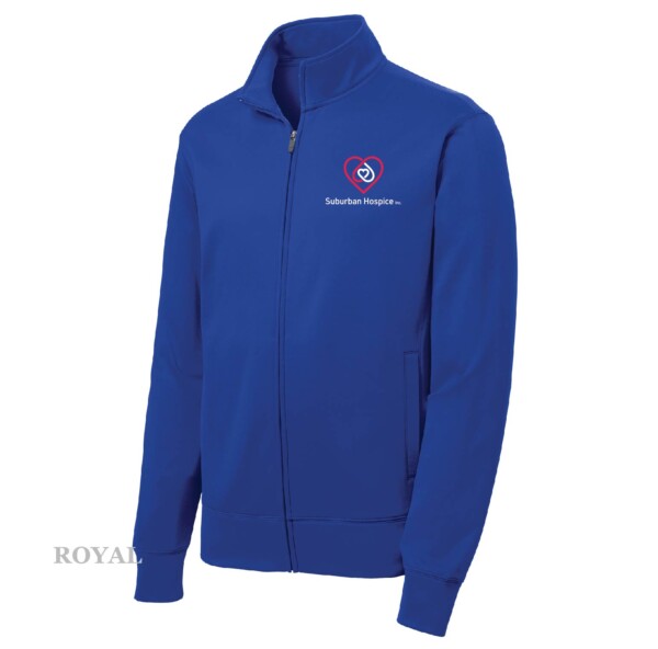 Adult Embroidered Tech Fleece Full Zip Jacket - Image 6