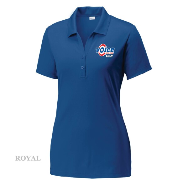 Ladies Embroidered Wicking Polo - Image 2