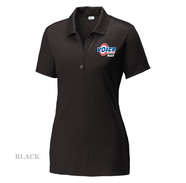 Ladies Embroidered Wicking Polo