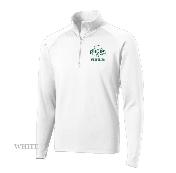 Adult Embroidered 1/2 Zip Pullover