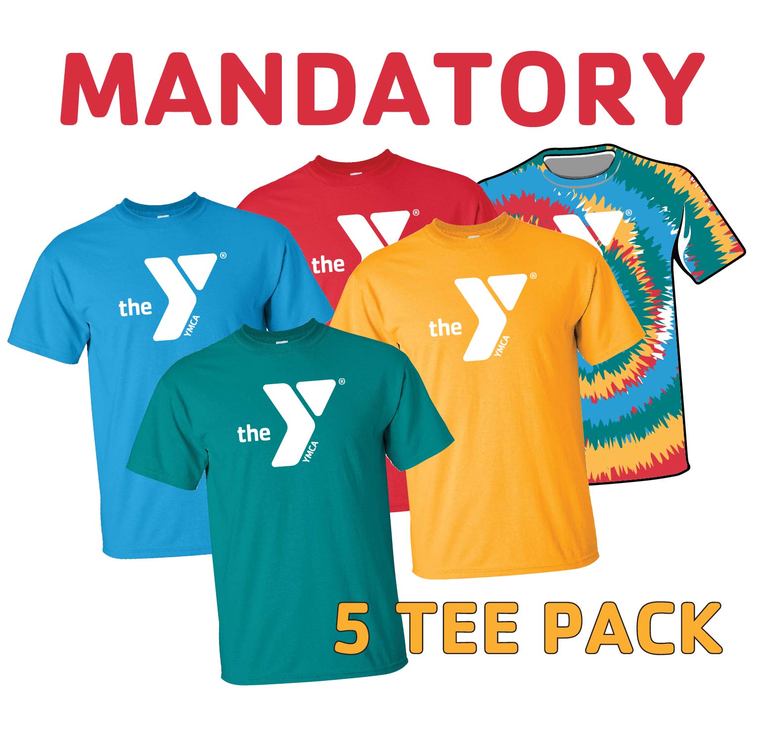 ymca staff t shirts