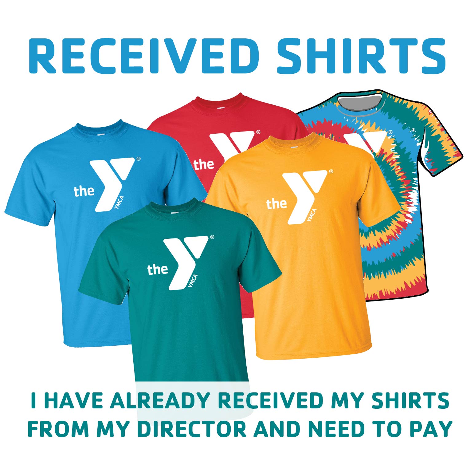 ymca staff t shirts