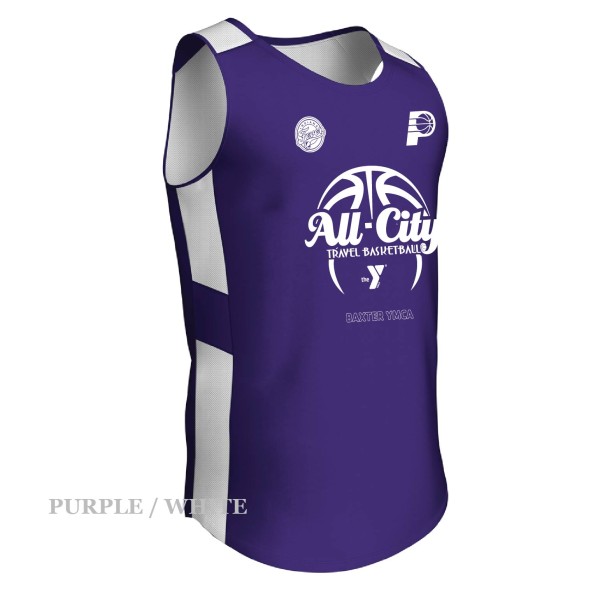 Youth & Adult Printed Reversible All City Basketball Jersey