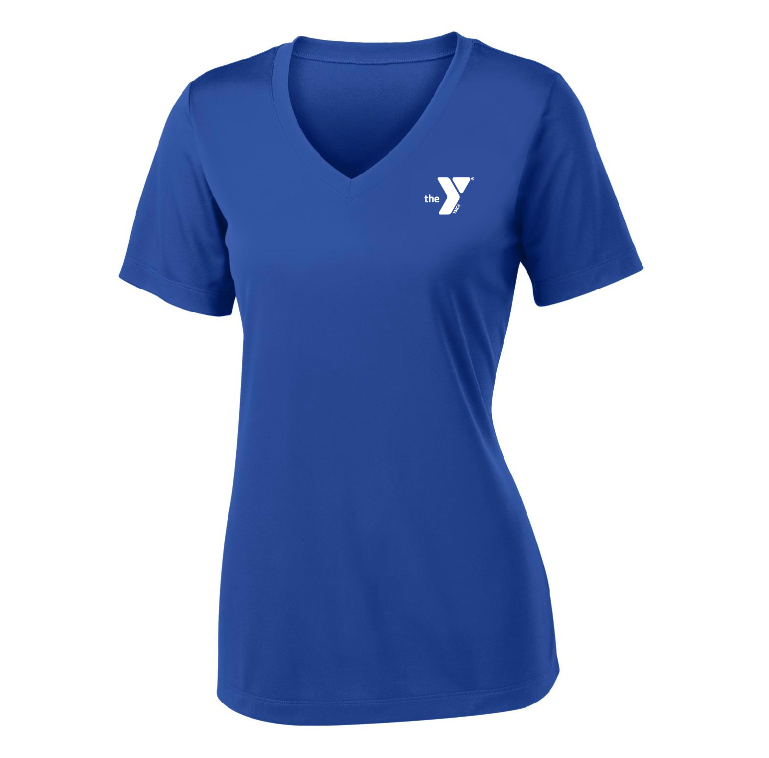 Short-Sleeve T (Dry-Fit) – Women\'s V-Neck – YMCA Staff