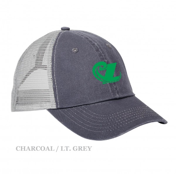 Embroidered Mesh Back Cap