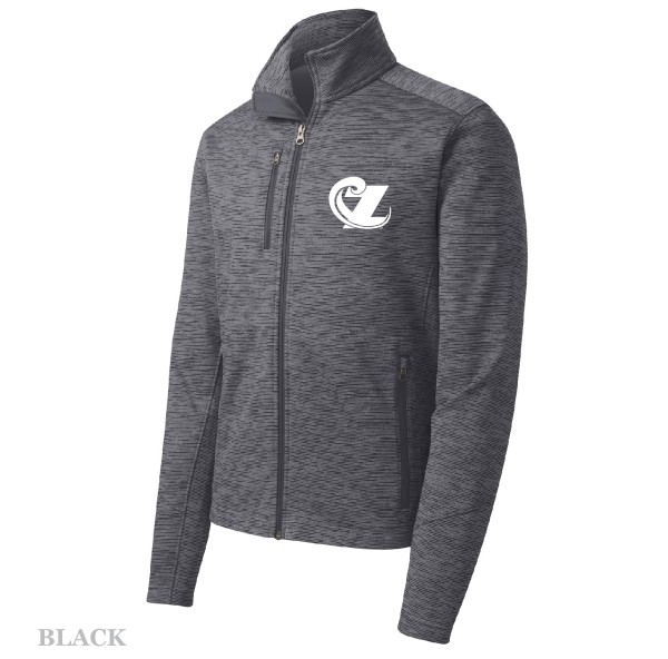 Mens Embroidered Full Zip Jacket