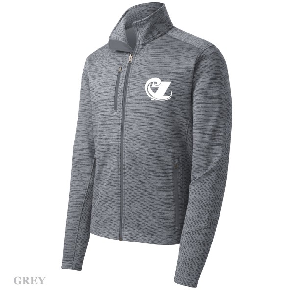 Mens Embroidered Full Zip Jacket - Image 2