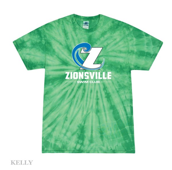 Youth & Adult Printed Tie-Dye Short Sleeve Tee