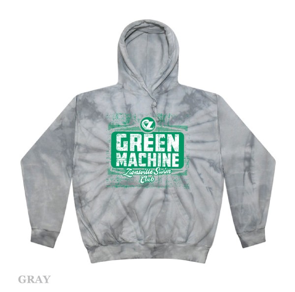 Youth & Adult Printed Tie-Dye Hoodie