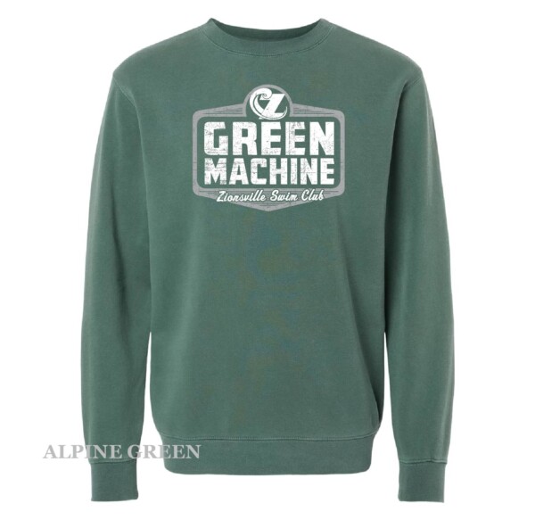 Pigment Dyed Crewneck Sweatshirt - Image 5