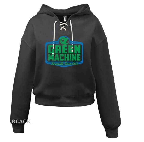 Ladies Lace Up Hoodie - Image 4