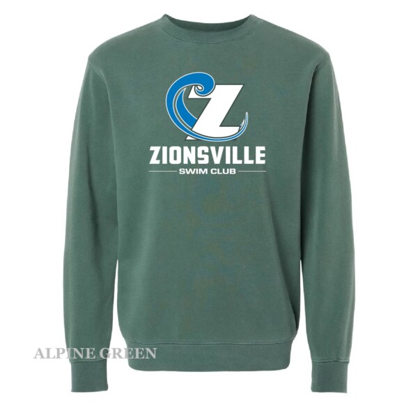 Pigment Dyed Crewneck Sweatshirt - Image 2