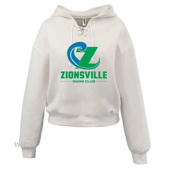 Ladies Lace Up Hoodie